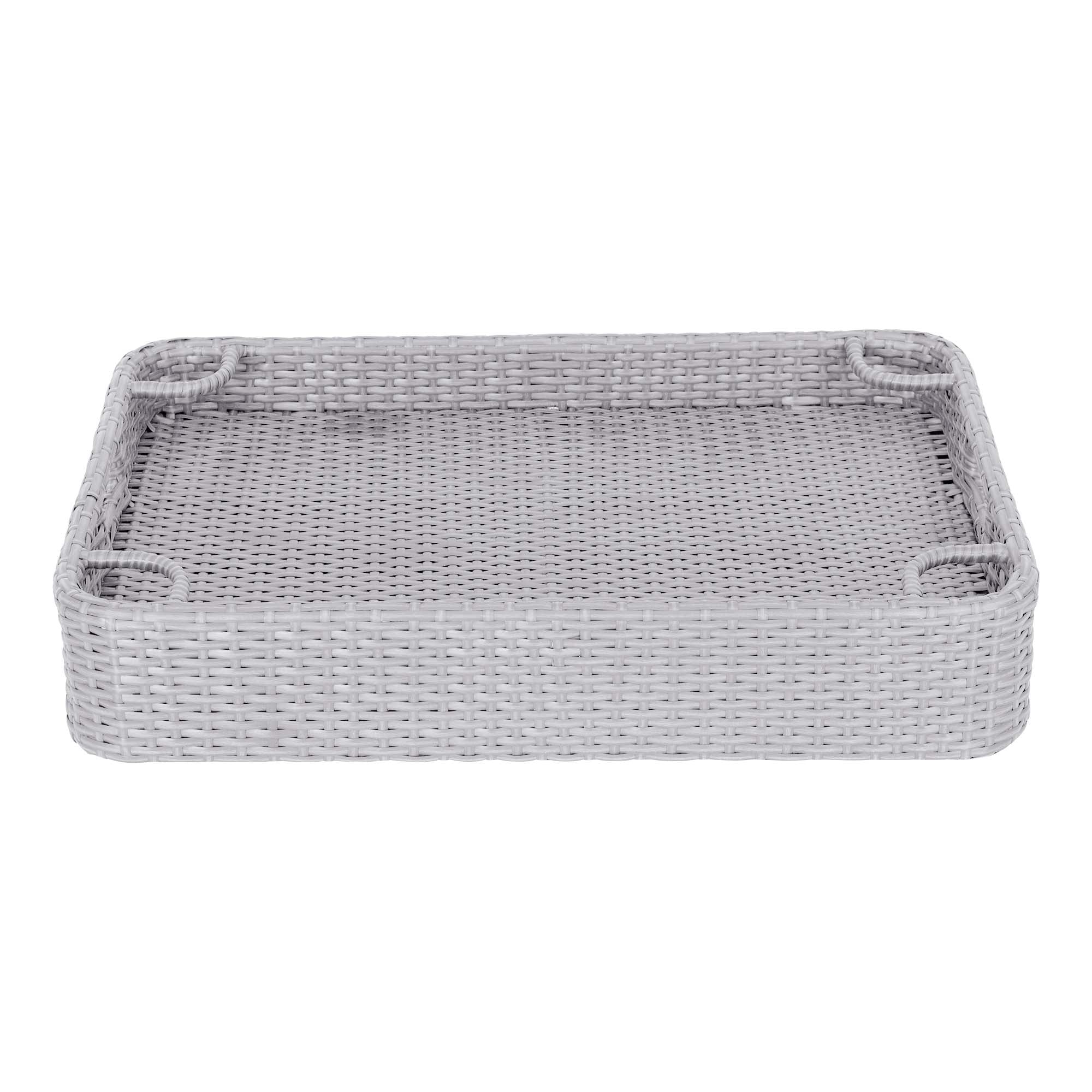 SUNJOY Aquasis Floating Pool Service Tray 36" x 24" - Harbor Gray